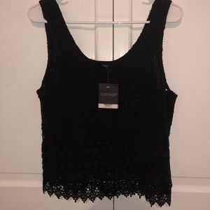 NWT Topshop lace tank